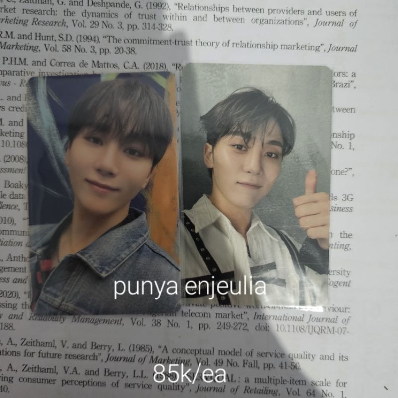 Photocard / PC Seventeen Seungkwan Lucky Draw Attacca, Face the sun fts m2u records soundwave sw pow