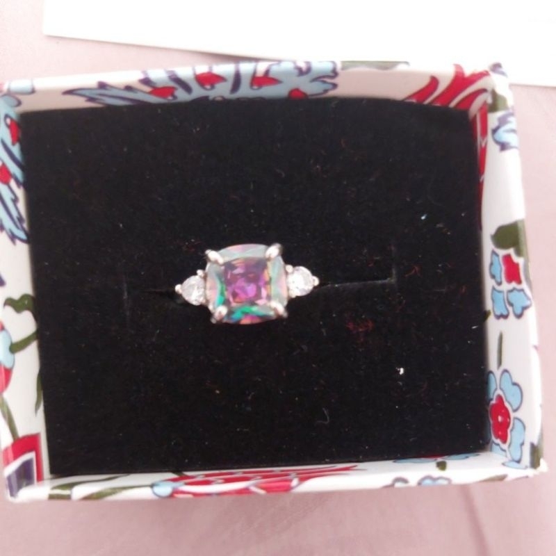 cincin mystic topaz size 10