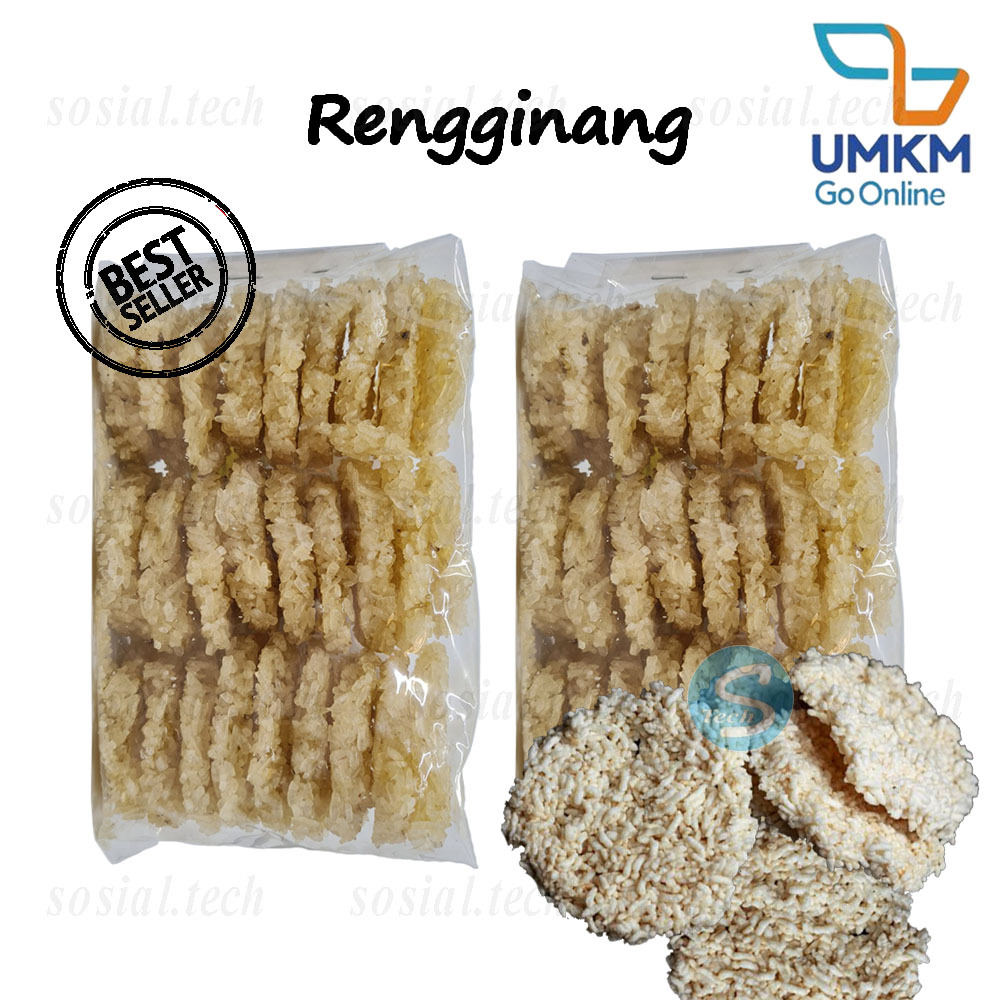 

Rengginang Putih 500g Kerupuk Rengginang Ketan Asli Renyah Wangi Original