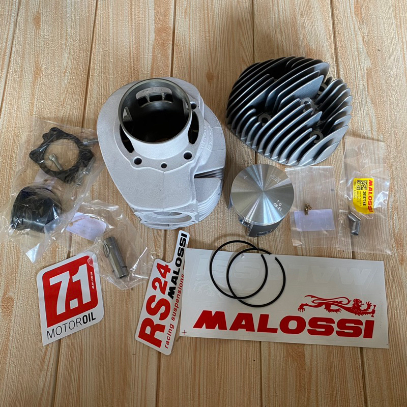 blok block set malossi 210 cc untuk vespa spartan excel 200