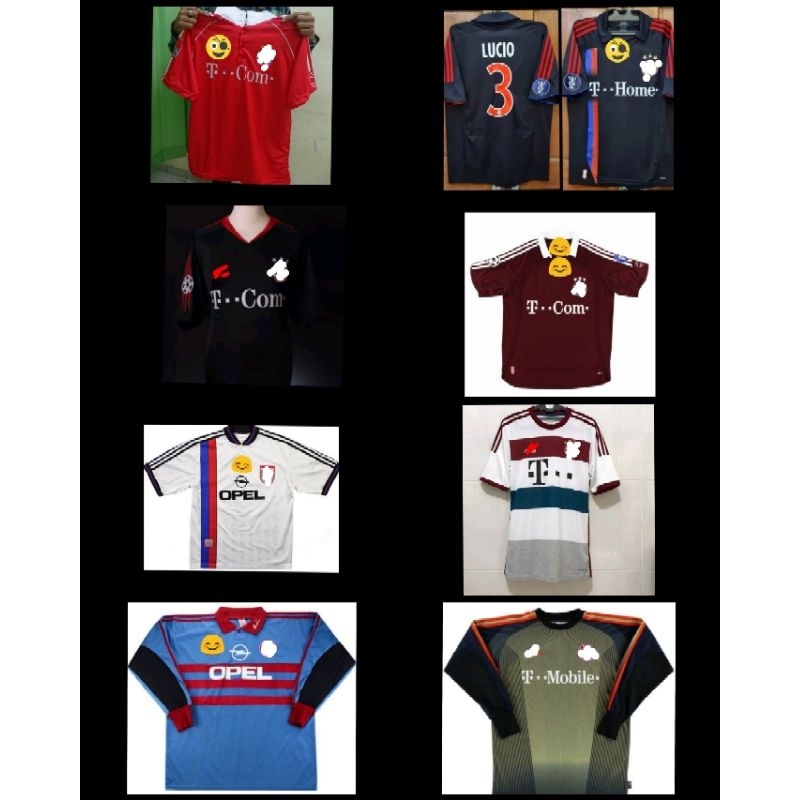 Jersey Kiper Bayern Munchen 1999/Jersey Kiper Bayern 2003/Jersey Bayern 1995/Jersey Bayern 2004/Jers