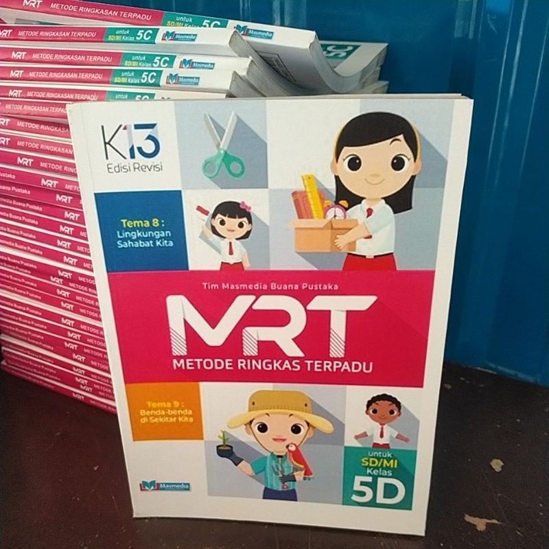 Buku MRT (metode ringkas terpadu) Untuk SD/MI Kelas 5D
