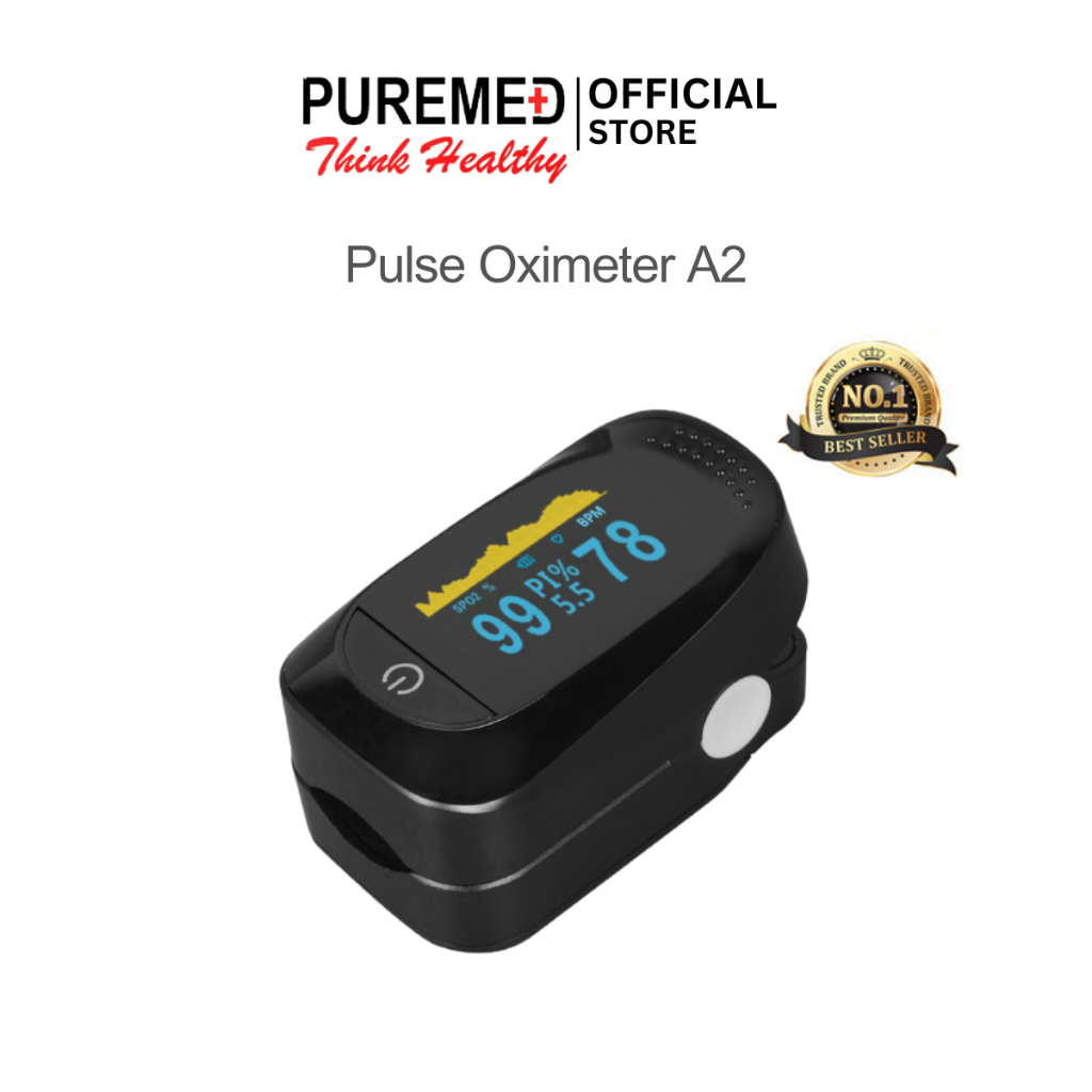 Puremed Pulse Oximeter A2 Black