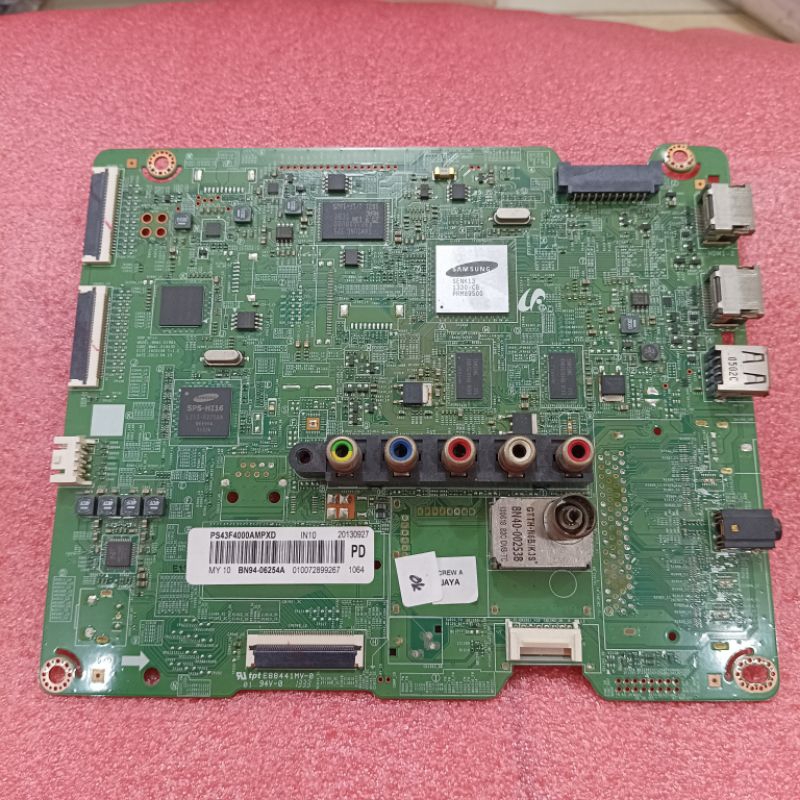 SAMSUNG PS43F4000AM SECOND - MB TV PLASMA SAMSUNG - MAINBOARD MOTHERBOARD MENBOARD MOBO BOARD MODUL 