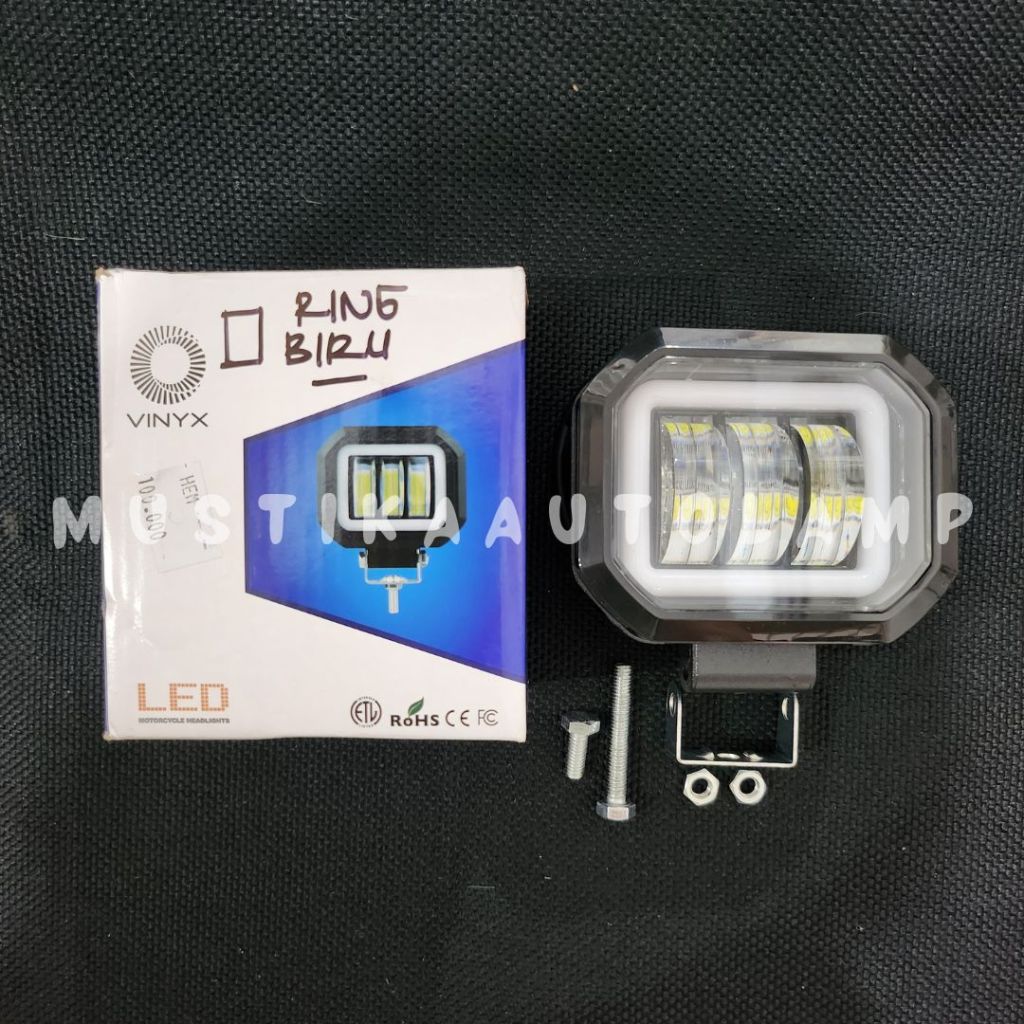 Lampu Sorot LED Daymaker 3 LED Kotak