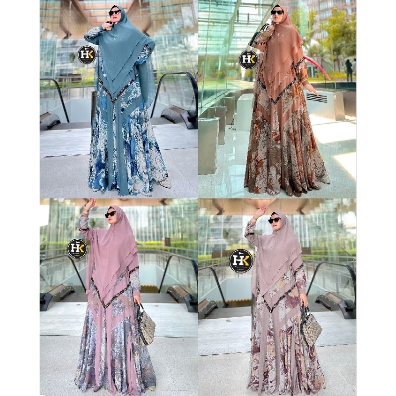 ZAYBA SERIES SYAR'I MOTIF ORI HK BY DERMAWAN