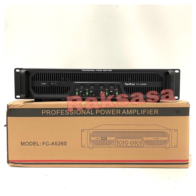 Power Firstclass FC A5260 fca5260 Original 4 Channel first class fc a 5260