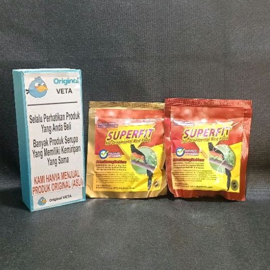 SUPERFIT MERAH GOLD FOR ORNAMENTAL BIRD FOOD PUR PAKAN BURUNG BERKICAU
