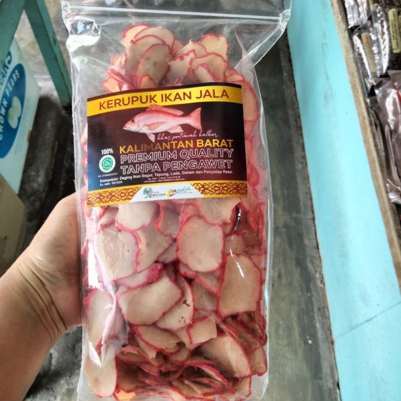 

Kerupuk Ikan khas Pontianak / Kerupuk Ikan Jala / Kerupuk Mentah / Krupuk Ikan / Oleh Oleh Kalimantan Barat