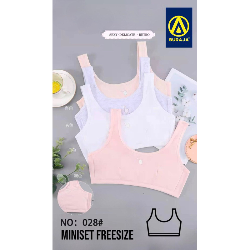 MINISET / BRA ABG REMAJA BURAJA 028 - Model Seamless