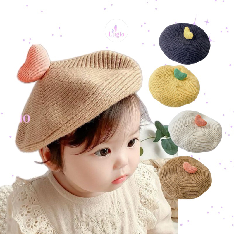 [ LG19 - Lugio ] Topi Kupluk Bayi Import | Topi Kupluk Bayi Premium | Kupluk Bayi Lucu | Kupluk Bayi