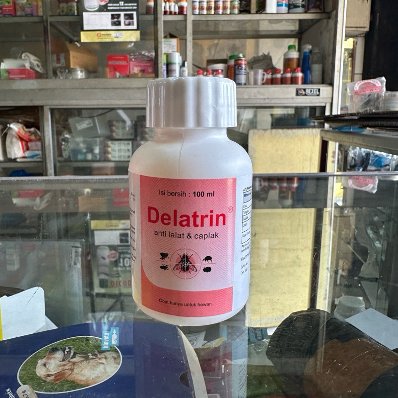 Delatrin 100 ml obat anti lalat untuk ternak kandang ayam sapi kambing kutu