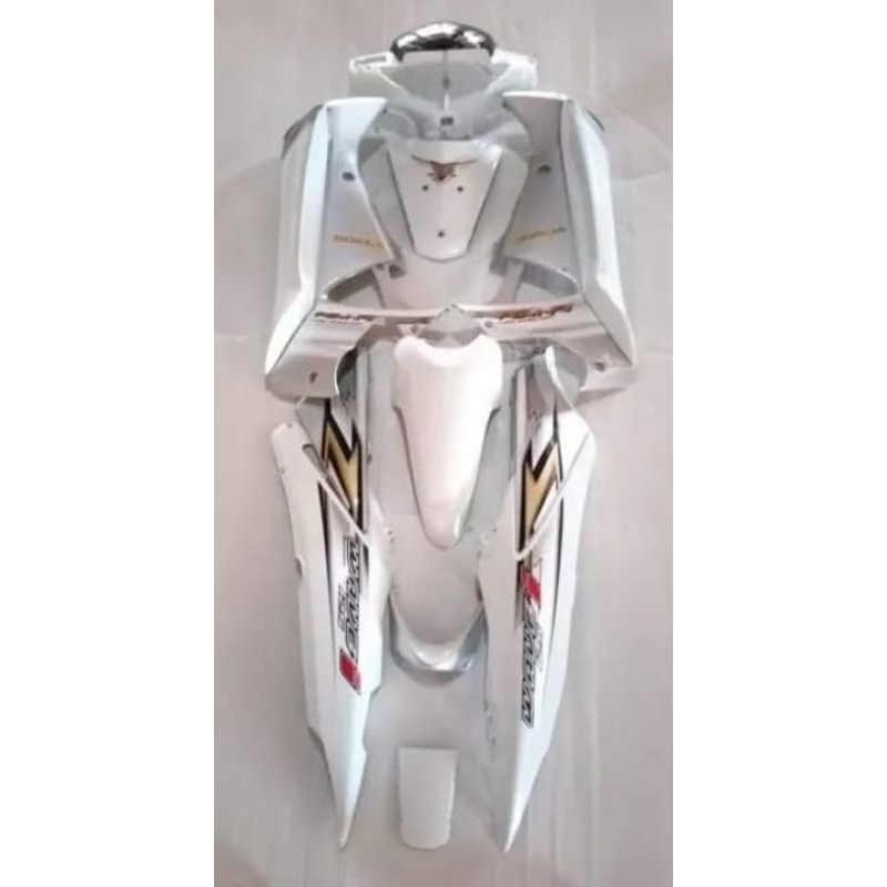Full Body Halus Motor Supra X 125 warna Putih Old 2005-2006