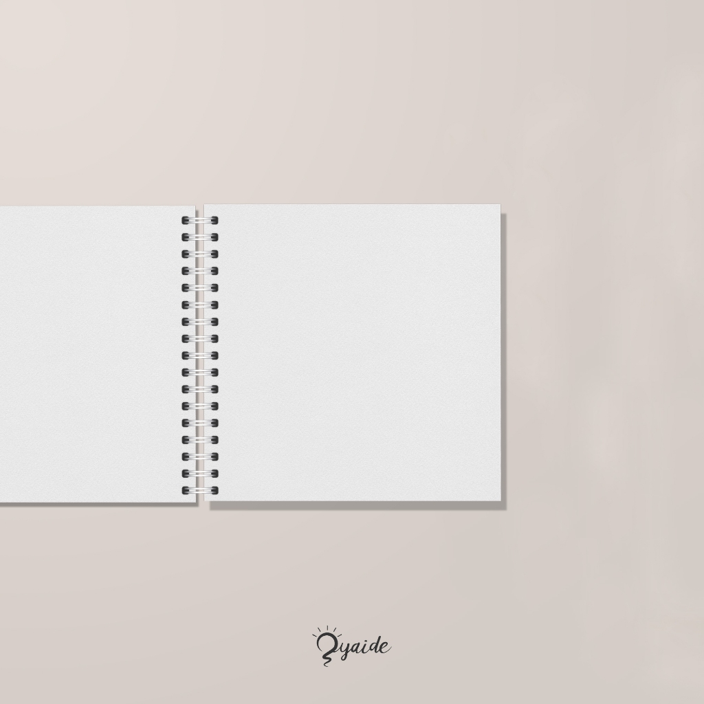 

Blank Notes Square Midi HVS 100gsm Notebook Basic Catatan Agenda Kosong Jurnal Buku Tulis Diary Journal Sketch Book Polos A5