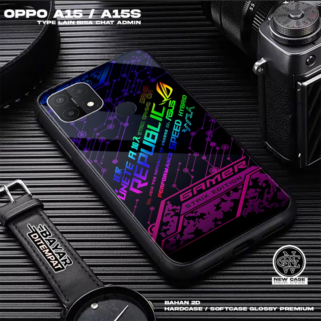 Case OPPO A15 / OPPO A15S - Casing Hp Terbaru 2023 Newcase [ R0G] Silikon Hp Mewah - Kesing Hp OPPO 