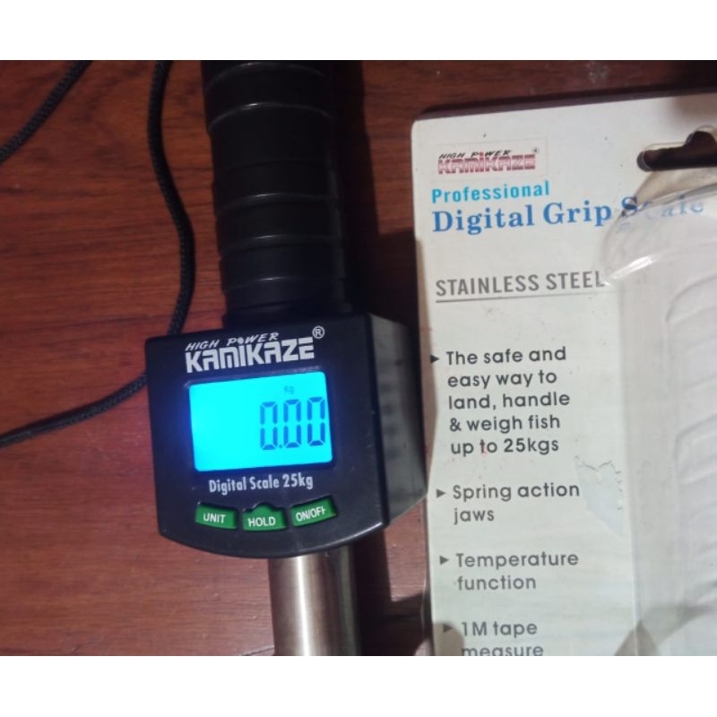 Timbangan digital capit mulut ikan second