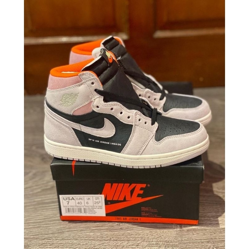 SNEAKER NIKE SP 19 AIR JORDAN 1 HIGH OG NEUTRAL GRAY