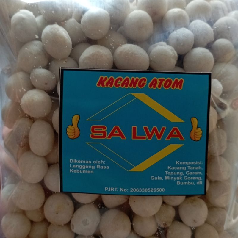 

Kacang atom renyah dan garing 500gram