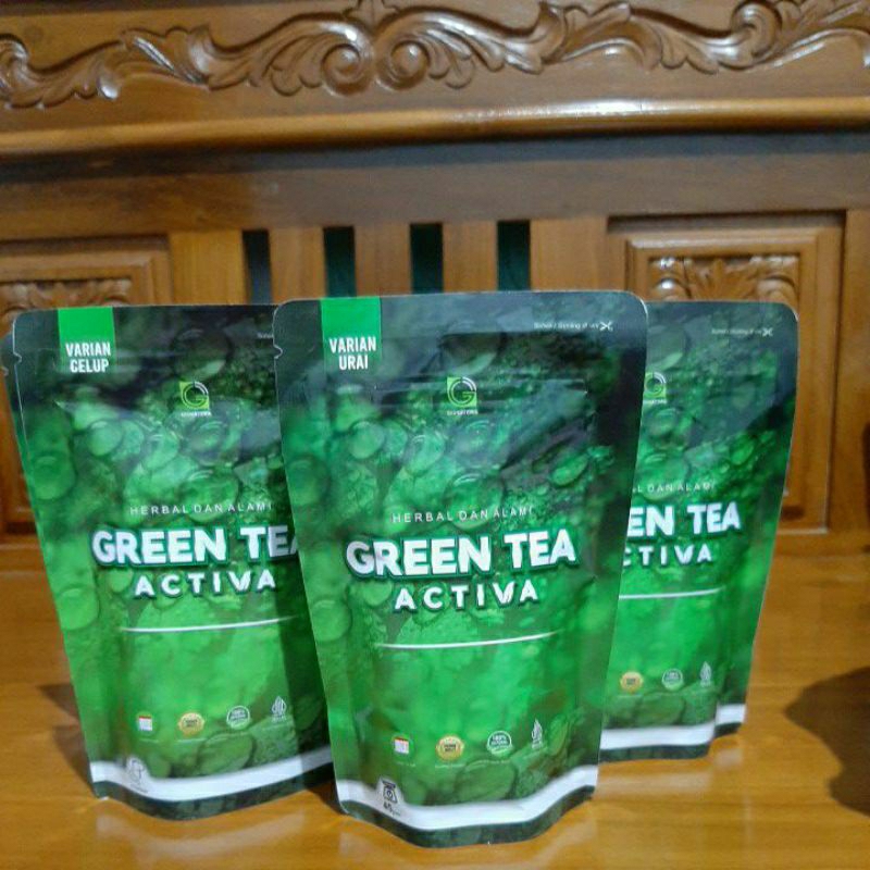 

GREEN TEA ACTIVA TEH PELANGSING varian Urai