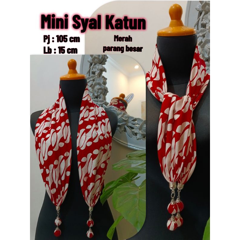 Syal Batik Mini Katun - Kemewahan Berkualitas