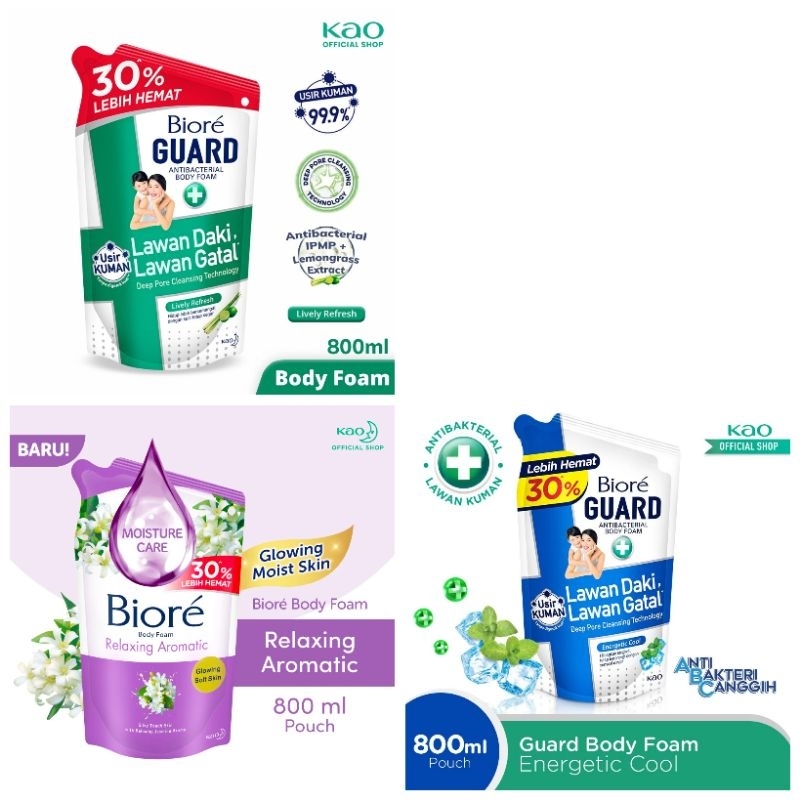 BIORE SABUN MANDI CAIR 800ml