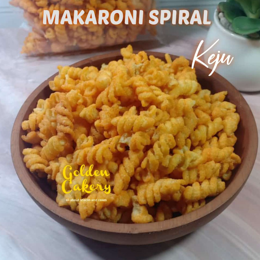 

Terbatas Pasta Makaroni Spiral Viral Gurih Renyah - 500 GRAM