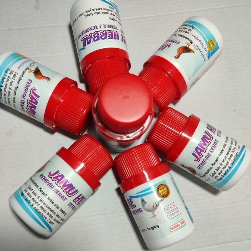 JAMU HERBAL REMPAH SEHAT OBAT BURUNG MERPATI TETELO/TENGLENG