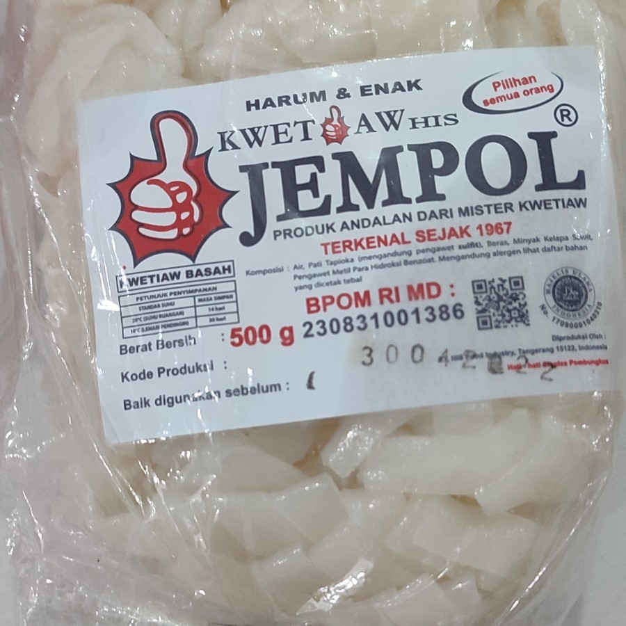 

JEMPOL KWETIAU 500 GRAM