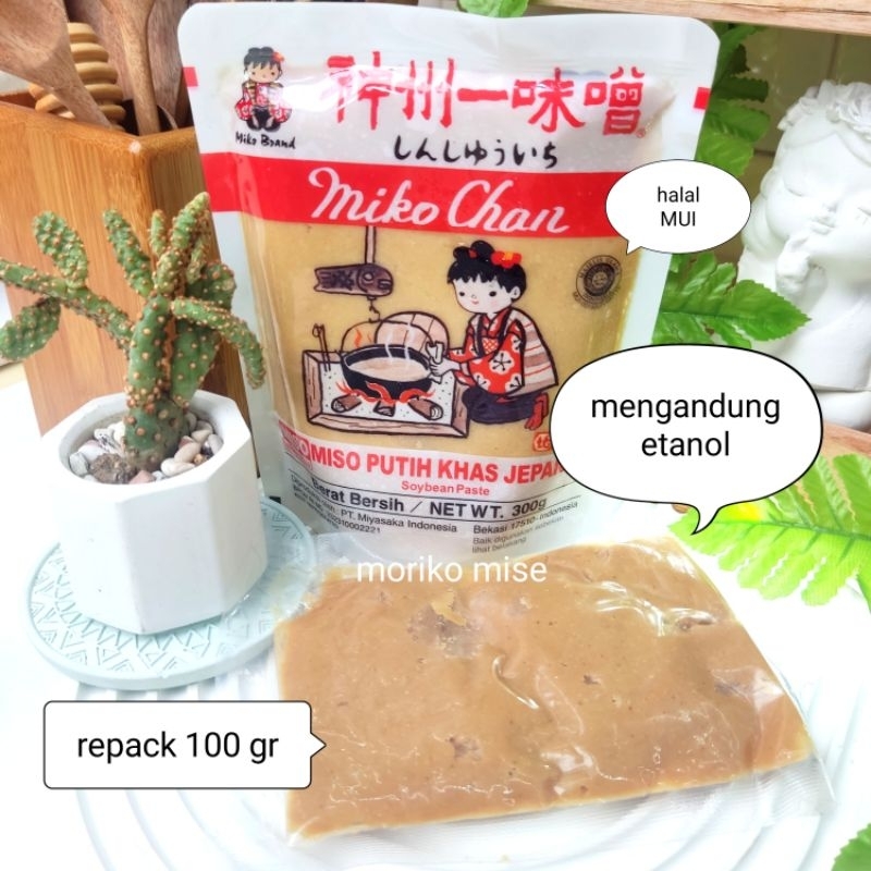 

SHARE PACK 100 gr japan MIKOCHAN enachan miso putih miso paste miso jepang
