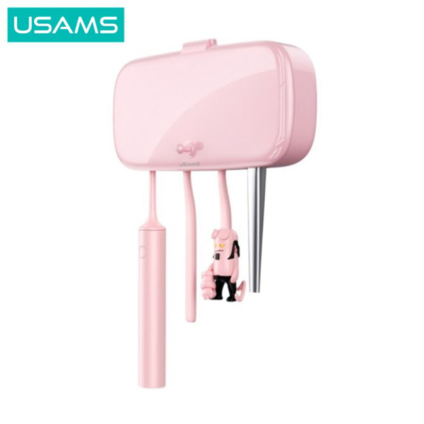 Unik USAMS ZB183 UV TOOTHBRUSH STERILIZER - Merah Muda Diskon