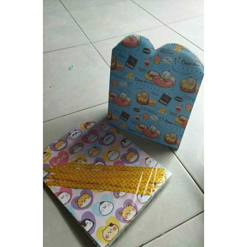 

kertas kado instan / kantong 40x30x10 cm