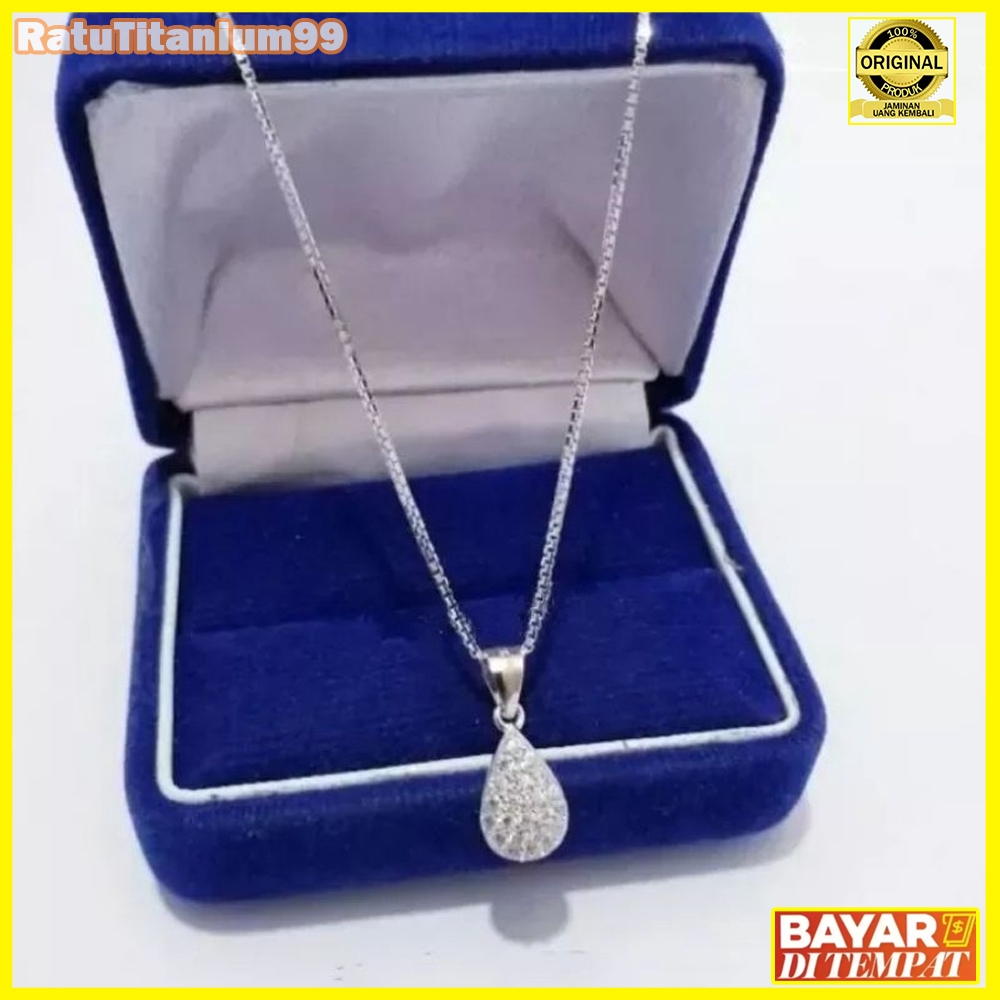 kalung emas puth asli ada surat dari toko