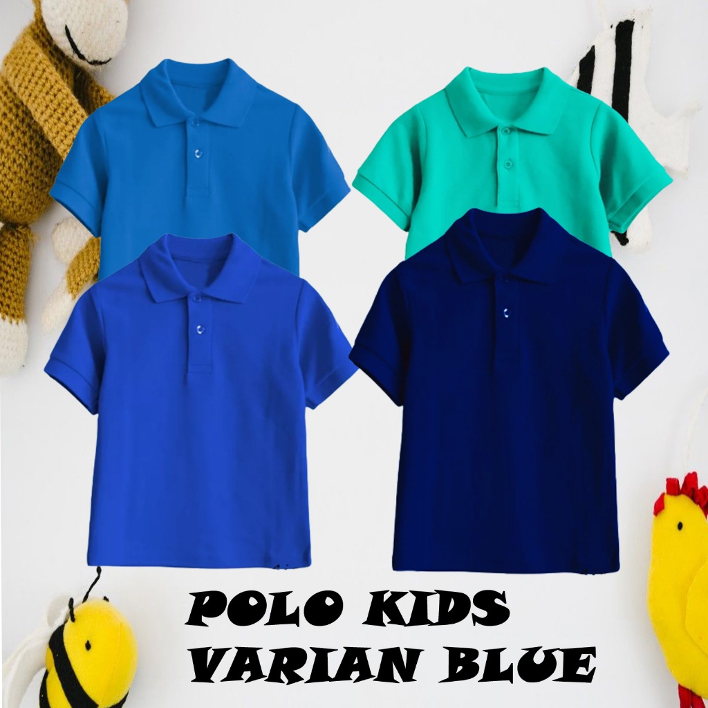 KAOS POLO ANAK LAKI-LAKI /BAJU KERAH ANAK LAKI-LAKI /KAOS POLO KERAH ANAK USIA 1-12 TAHUN