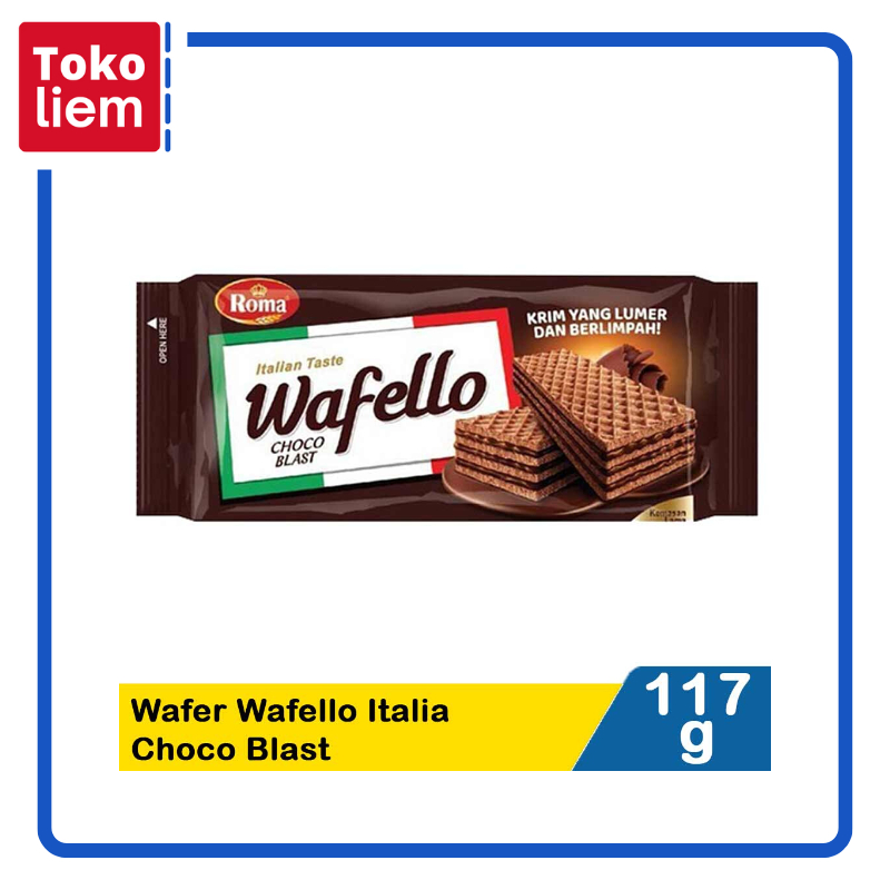 

Roma Wafer Wafello Italia Choco Blast 117G