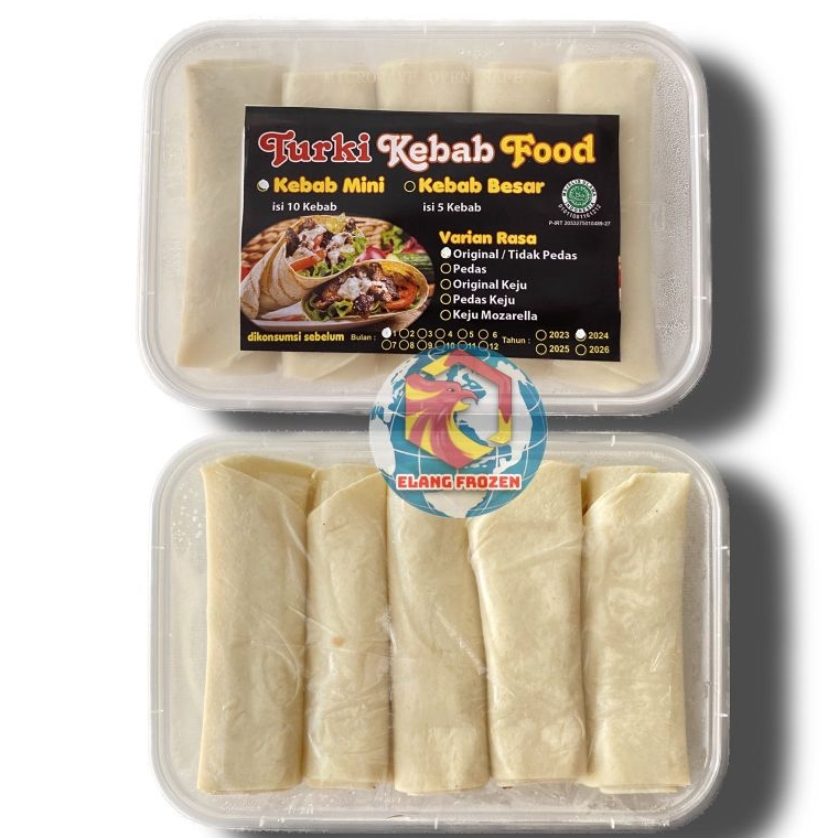 

XTCH0306 Turki Kebab Frozen / Kebab Mini Turki Frozen