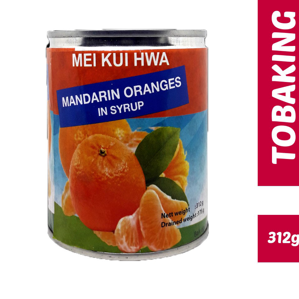 

MDLQ4733 Jeruk mandarin kaleng dalam sirup 312 gr Mei Kui Hwa