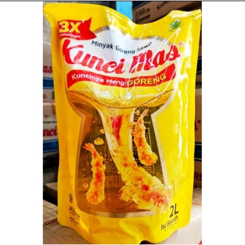 

Minyak goreng kunci mas 2 liter