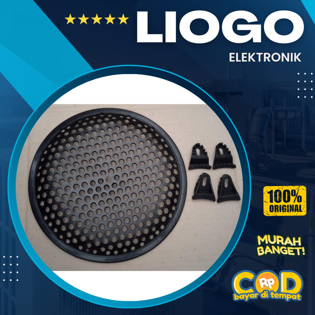 Tutup Speaker 10 Inch Ram Speaker 10 Inch Grill 10 Inch Plastik Bagus