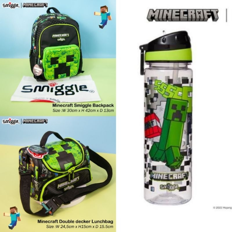 TAS SMIGGLE MINECRAFT YKK