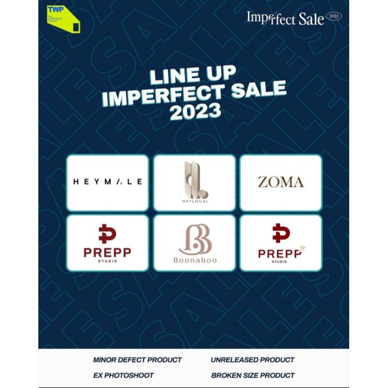 IMPERFECT SALE HEYLOCAL HEYMALE PREPPSTUDIO