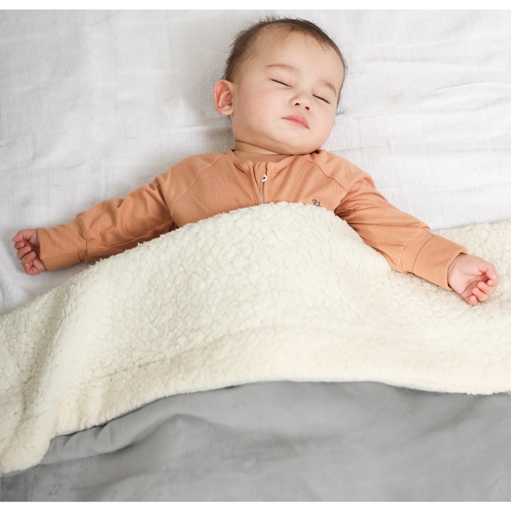 [KINTAKUN BABY] Sherpa Non Foil Selimut Bayi Selimut Bulu Halus Tebal Baby Blanket 76x102cm