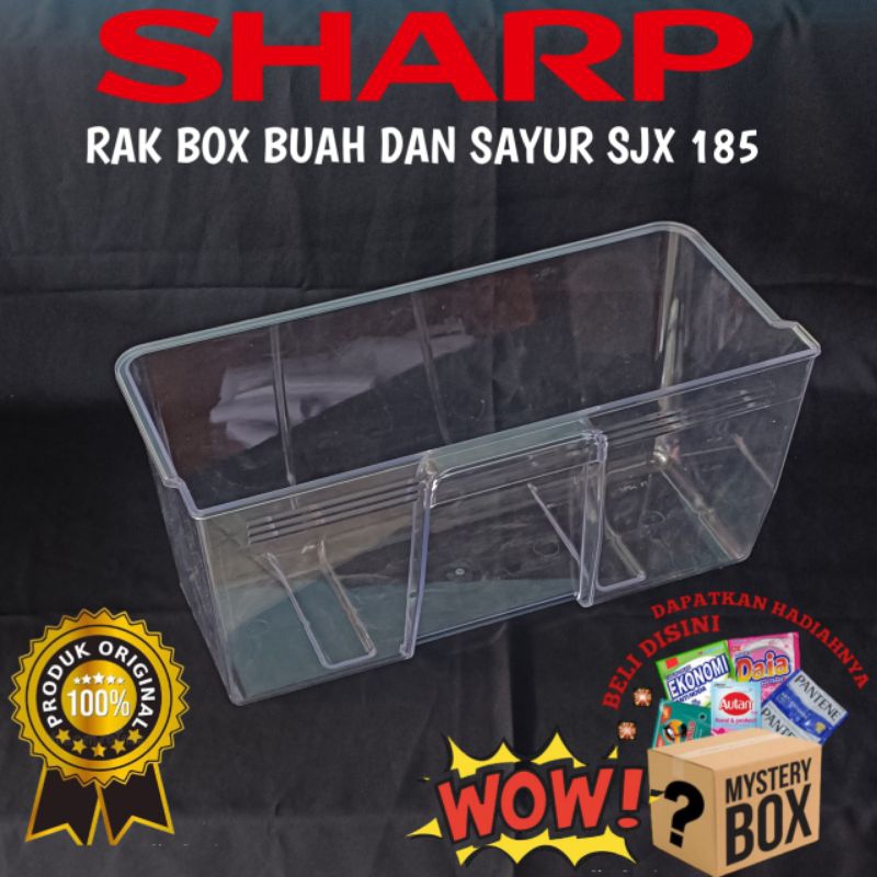 Rak Box Sayur Lemari Es Kulkas Sharp 1 Pintu Termurah Di Shopee