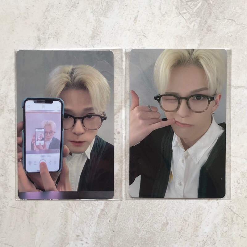 PHOTOCARD POB TREASURE ASAHI - YG SELECT REBOOT ALBUM MIRROR & BARUDAK (SELAED)