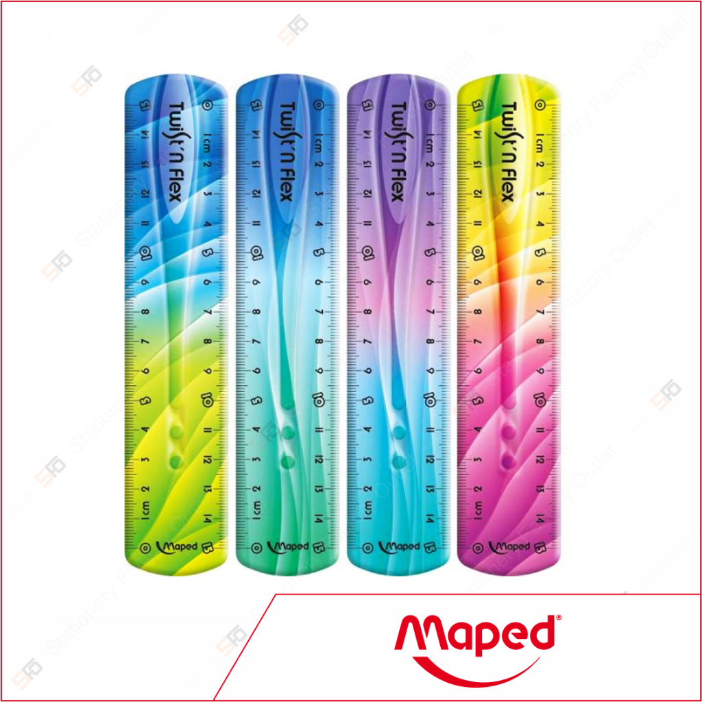 

Penggaris Lentur Maped 15cm (Twist 'n Flex Decor)
