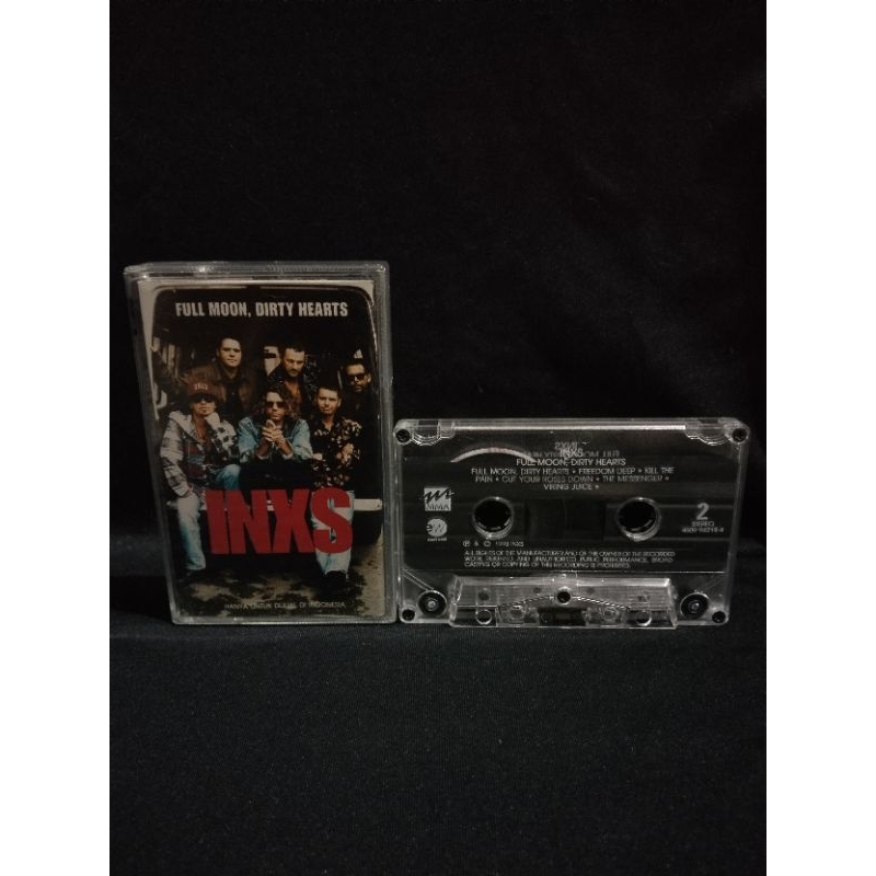 kaset INXS album Full Moon, Dirty Hearts