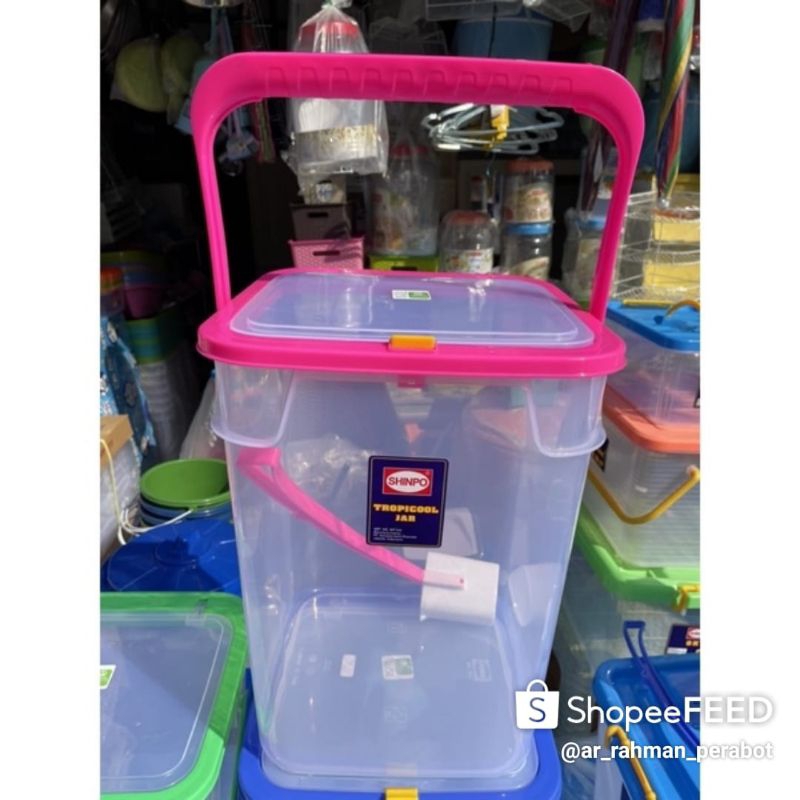 tempat es buah aquarium es kelapa SHINPO kapasitas 35 Liter