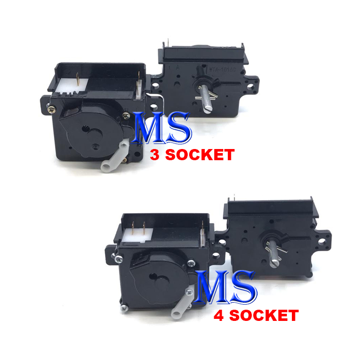 TIMER MESIN CUCI 3 DAN 4 SOCKET MODEL SHARP SANYO / SWITCH TOMBOL MESIN CUCI