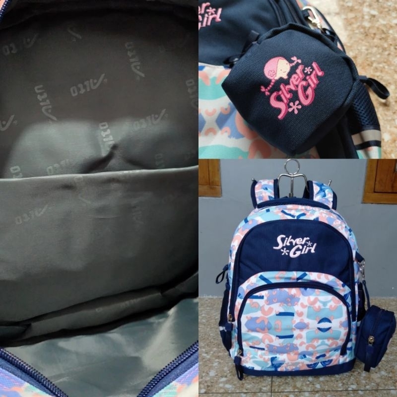 Tas Ransel Alto Perempuan Silver Girl