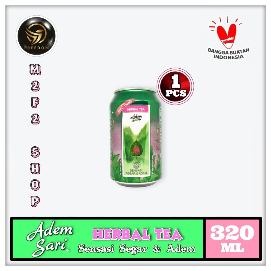 

Adem Sari Ching Ku Herbal Teh Kaleng | Tea Can - 320 ml (Kemasan Satuan)