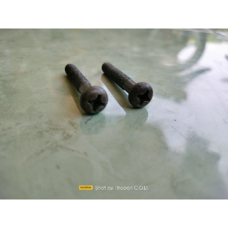 BAUT TUTUP GEAR DEPAN & TUTUP BORING SATRIA 2TAK HIU LUMBA ORIGINAL COPOTAN